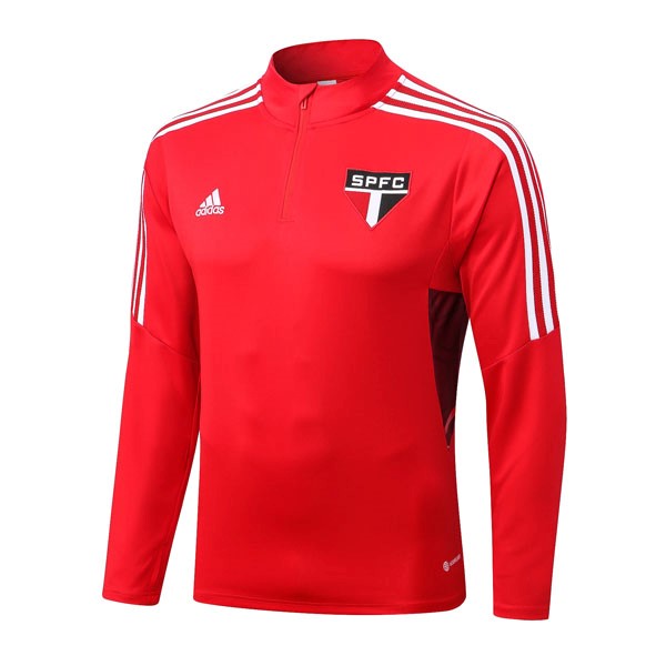 Sudadera De Training Sao Paulo Top 2023 Rojo